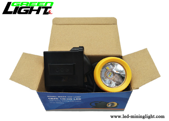 10000lux Brightness LED Mining Light 18 ساعة وقت العمل 7.8Ah Li - سعة بطارية أيون