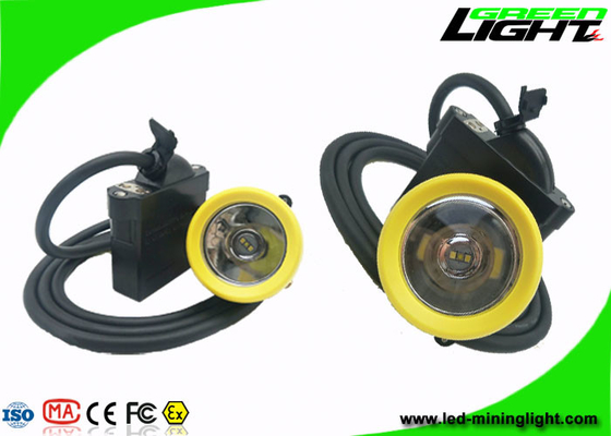 USB Charging Rechargeable Miners Headlamp 7.8Ah 10000lux مع غطاء زر السيليكون