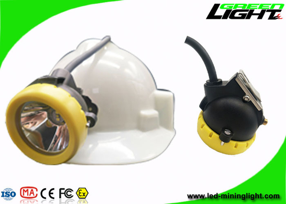 USB Charging Rechargeable Miners Headlamp 7.8Ah 10000lux مع غطاء زر السيليكون