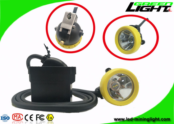 USB Charging Rechargeable Miners Headlamp 7.8Ah 10000lux مع غطاء زر السيليكون