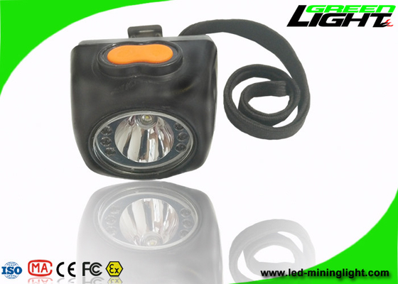 ضوء التعدين اللاسلكي LED خفيف الوزن 8000lux هيكل الكل في واحد بحبل أمان