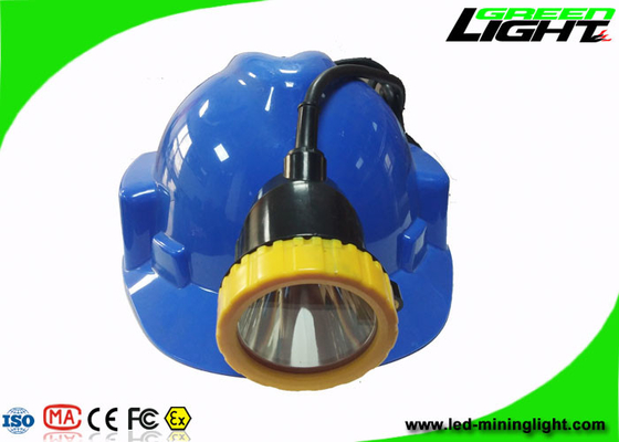 50000lux سطوع LED مصباح غطاء مناجم الفحم IP68 مقاوم للماء 11.2Ah للصيد