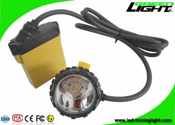 ضوء التعدين LED للسلامة تحت الأرض 25000Lux بطارية سامسونج 10.4Ah مع وظيفة SOS