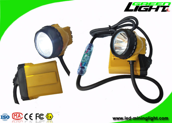 مصباح بغطاء لاسلكي Cree LED 490g سطوع فائق 25000lux 10.4Ah منع الانفجار