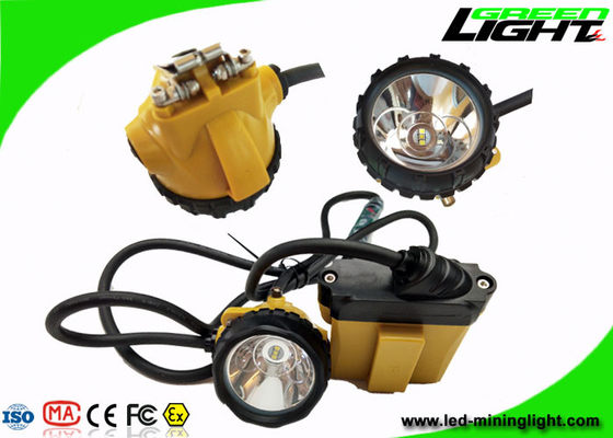 مصباح بغطاء لاسلكي Cree LED 490g سطوع فائق 25000lux 10.4Ah منع الانفجار