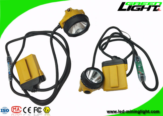 مصباح بغطاء لاسلكي Cree LED 490g سطوع فائق 25000lux 10.4Ah منع الانفجار