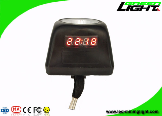 التعدين الرقمي الصلب قبعة أضواء IP68 8000lux اللاسلكية المحمولة مادة الجسم الكمبيوتر