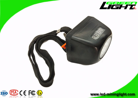ضوء التعدين LED عالي السطوع 220 جرام الكل في واحد هيكل IP68 مع حبل الأمان