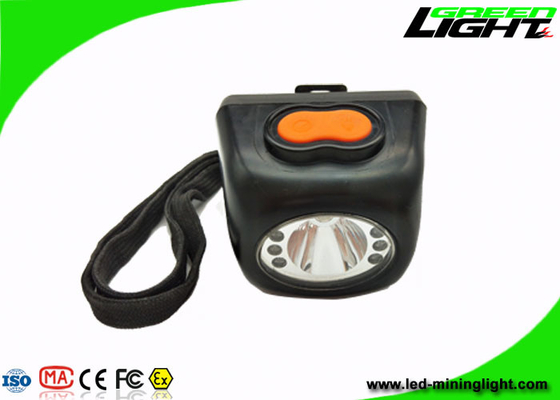 ضوء التعدين LED عالي السطوع 220 جرام الكل في واحد هيكل IP68 مع حبل الأمان