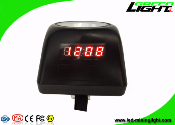IP68 صغير الحجم الرقمية أضواء تعدين الفحم 8000lux 30/70 درجة كليب الكمبيوتر مصباح الجسم