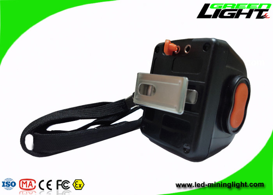 ماء IP68 التعدين كاب أضواء 8000lux سطوع مع وقت العمل الطويل