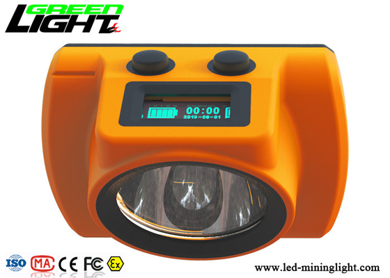 مصابيح سقف التعدين اللاسلكي 18000lux CREE ABS / PC مادة صلبة للجسم ضمان لمدة سنة واحدة