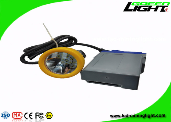 15000lux IP68 LED Mining Light Cap Lamp 6.6Ah Li - بطارية أيون مع شحن USB