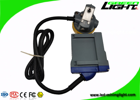 15000lux IP68 LED Mining Light Cap Lamp 6.6Ah Li - بطارية أيون مع شحن USB