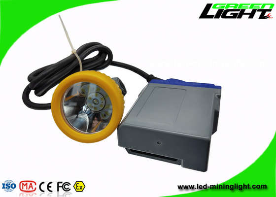 15000lux IP68 LED Mining Light Cap Lamp 6.6Ah Li - بطارية أيون مع شحن USB