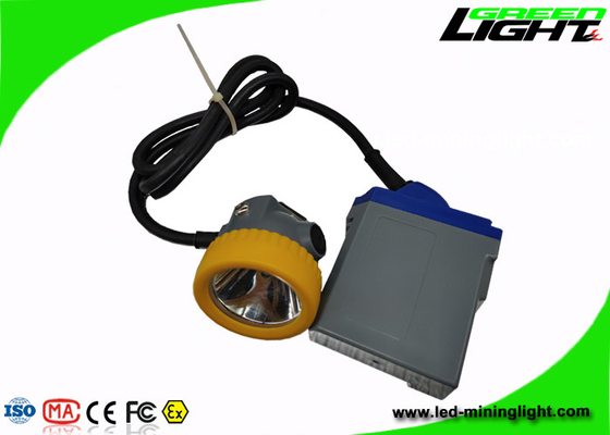 15000lux IP68 LED Mining Light Cap Lamp 6.6Ah Li - بطارية أيون مع شحن USB