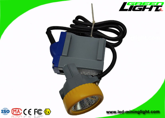 15000lux IP68 LED Mining Light Cap Lamp 6.6Ah Li - بطارية أيون مع شحن USB