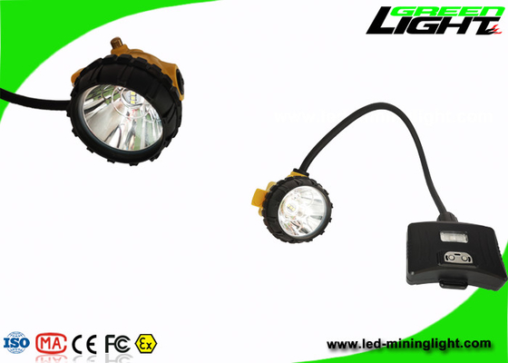 مصباح أمامي LED عالي الشعاع قابل لإعادة الشحن 15000lux GLS12-A مع أربعة أوضاع للإضاءة