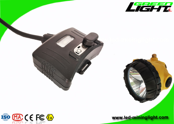 مصباح أمامي LED عالي الشعاع قابل لإعادة الشحن 15000lux GLS12-A مع أربعة أوضاع للإضاءة