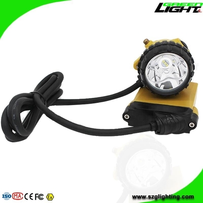 PC Material LED Mining Light 4 مستويات 10.4Ah IP68 Gl12-A سطوع عالٍ 25000lux