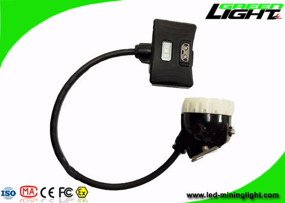 كشافات LED نصف سلكية قابلة لإعادة الشحن 8000 لوكس IP68 مقاومة للماء مع حبل أمان