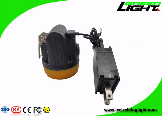 IP68 مقاوم للماء اللاسلكي LED عمال المناجم كاب مصباح 10000 لوكس سطوع وافق DGMS