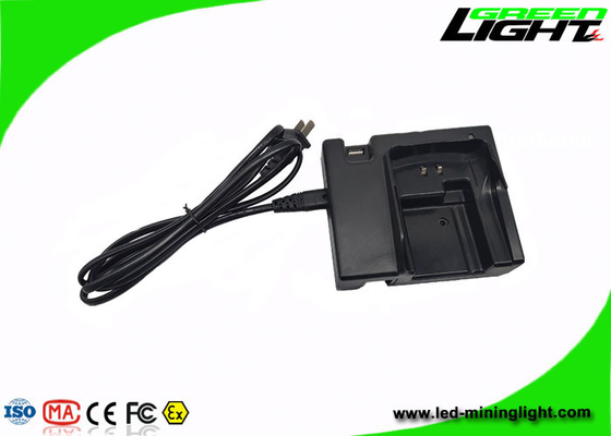PC ABS مادة لاسلكية لغطاء التعدين مصابيح سطوع 13000lux دعم شحن USB
