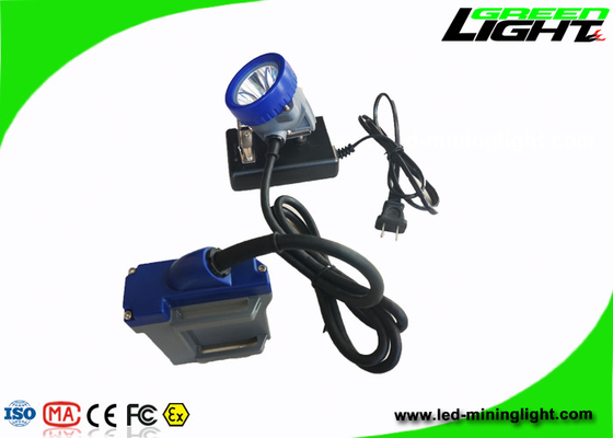 قابلة للشحن أضواء غطاء التعدين 15000lux سطوع عالية شعاع IP68 1000 دورة