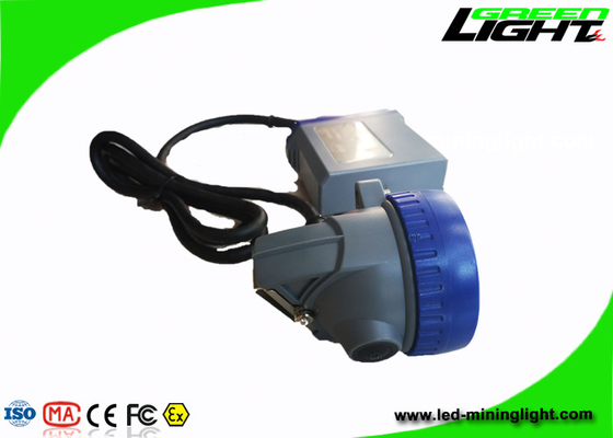 قابلة للشحن أضواء غطاء التعدين 15000lux سطوع عالية شعاع IP68 1000 دورة