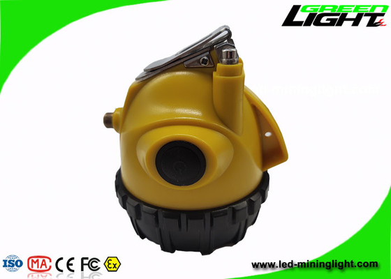 25000lux LED Mining Light 10.4Ah Cap Lamp لأقسى البيئات التعدين