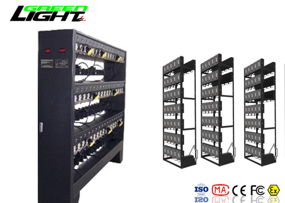 مصباح LED متين لعمال المناجم 96 حامل شاحن / محطة مع وحدة قابلة للفصل