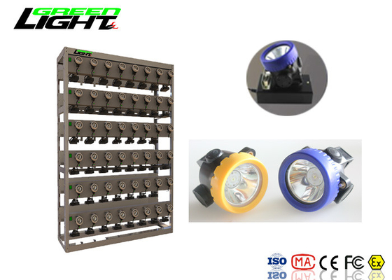مصباح LED متين لعمال المناجم 96 حامل شاحن / محطة مع وحدة قابلة للفصل