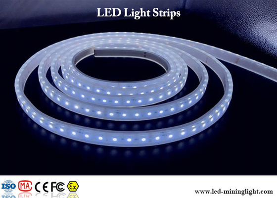 24V السوبر مشرق بقيادة قطاع أضواء RGB SMD 5050 مع موصلات مقاومة للماء