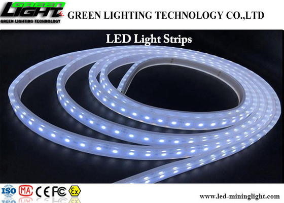 24V السوبر مشرق بقيادة قطاع أضواء RGB SMD 5050 مع موصلات مقاومة للماء