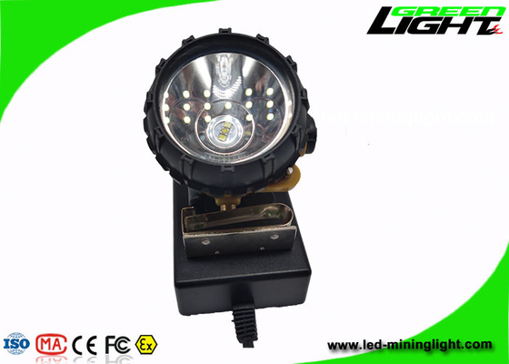 أضواء غطاء التعدين تحت الأرض عالية السطوع 15000lux مادة ABS PC 3.7V