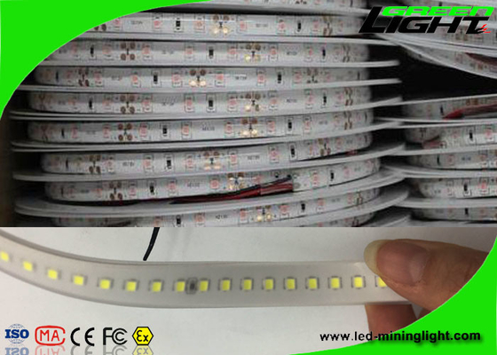 5050 smd ماء بقيادة قطاع أضواء مرنة 24v مشرق الأبيض مقاومة للحريق
