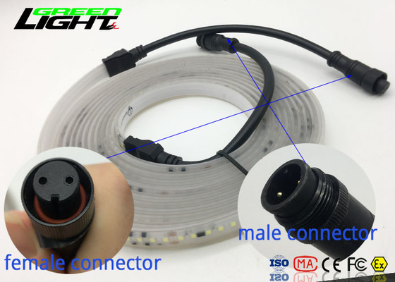 5050 SMD الجهد المنخفض بقيادة قطاع الضوء للماء IP68 AC 24V-36V للتعدين الإضاءة