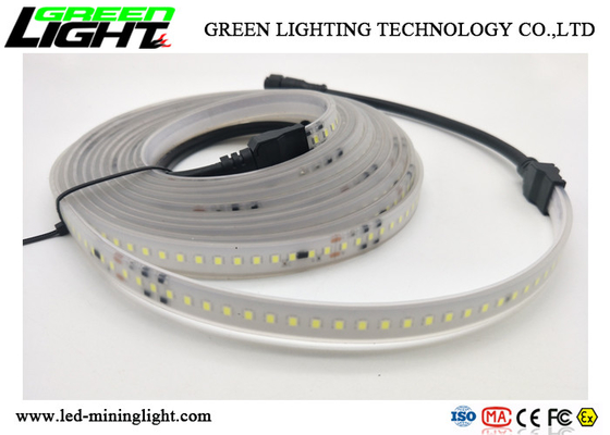شريط LED مرن عالي الجهد 220 فولت ، إضاءة بيضاء عالية السطوع للصخرة الصلبة