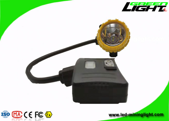 6.8Ah بطارية باناسونيك LED كشافات قابلة للشحن مع حبل أمان تحذير منخفض الطاقة
