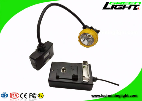 6.8Ah بطارية باناسونيك LED كشافات قابلة للشحن مع حبل أمان تحذير منخفض الطاقة