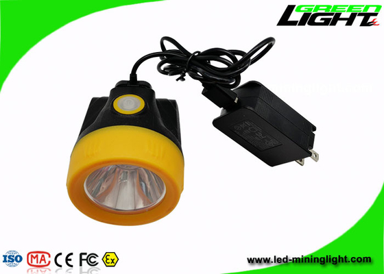 مصابيح LED لاسلكية لتعدين الفحم تحت الأرض 143lum 10000lux مع 15 ساعة احتياطية
