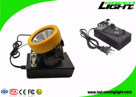 PC Recharegable LED Tunnel Light Cap Lamp 2.2Ah بطارية ليثيوم أيون 4500lux