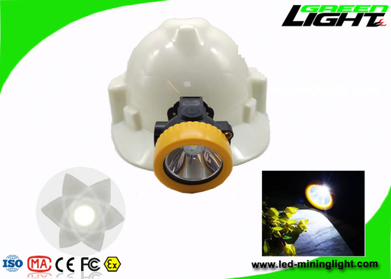 PC Recharegable LED Tunnel Light Cap Lamp 2.2Ah بطارية ليثيوم أيون 4500lux