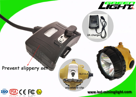 25000lux كشافات قابلة للشحن ، كشافات LED مقاومة للماء عالية الأمان فائقة السطوع