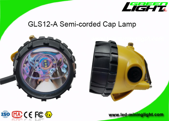 15000lux LED أضواء التعدين اللاسلكية LED 1.7W مع وظيفة تحذير طاقة منخفضة