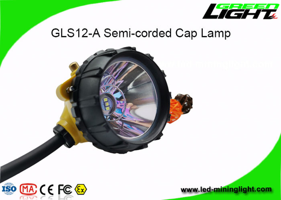 15000lux LED أضواء التعدين اللاسلكية LED 1.7W مع وظيفة تحذير طاقة منخفضة