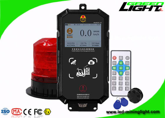 رافعة شوكية سلامة المركبات UWB ABS LED Miners Cap Lamp