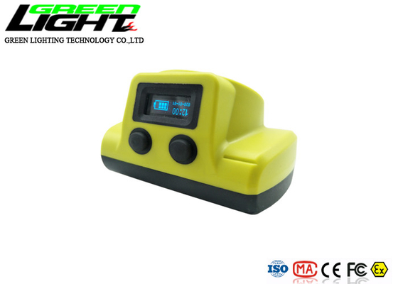 IP68 18000LUX 6800mAh غطاء التعدين القابل لإعادة الشحن مصابيح إضاءة عالية ، سلكية ولاسلكية متوفرة