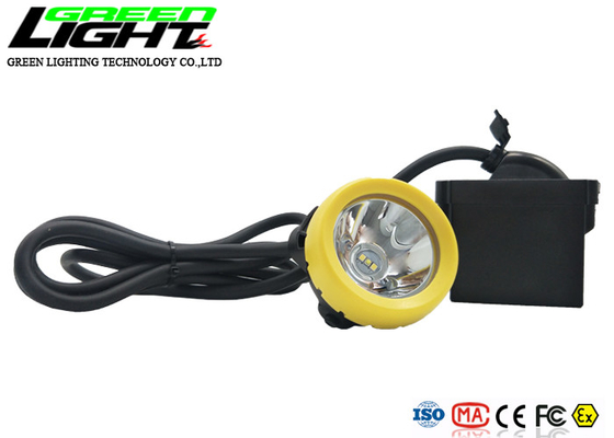 ليثيوم أيون 2A شاحن ABS 10000 لوكس LED مصباح كاب عمال المناجم