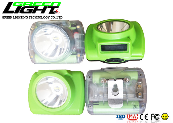 حالة شفافة 15000lux ABS 385LUM LED غطاء مصباح التعدين